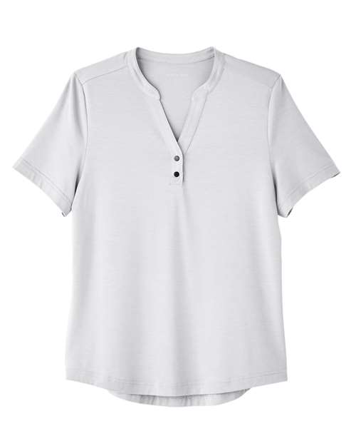 North End NE100W Women's JAQ Snap-Up Stretch Performance Polo