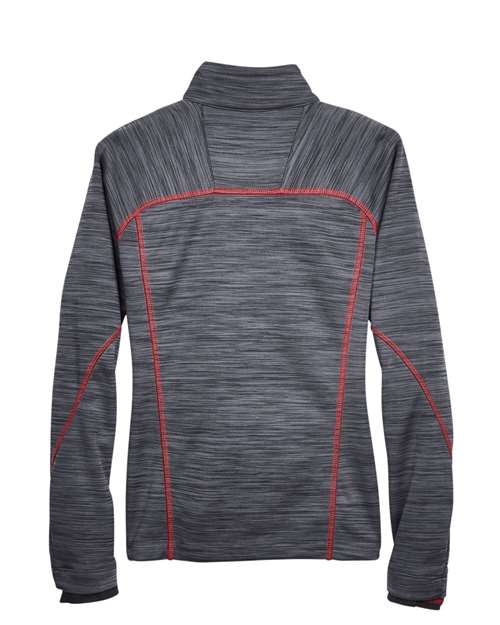 North End 78697 Women's Flux Mélange Bonded Fleece Jacket