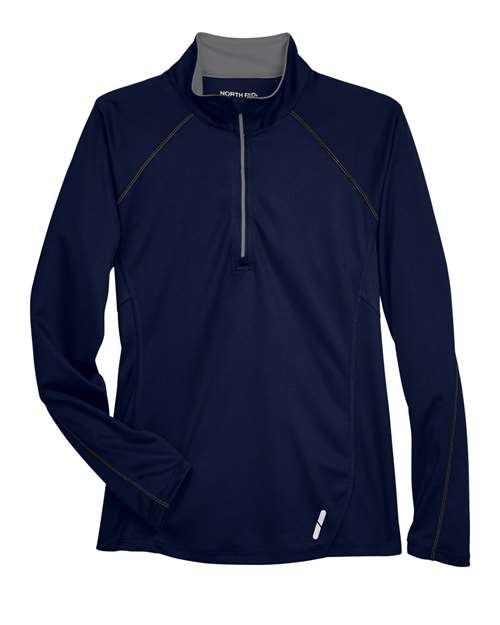 North End 78187 Women's Radar Performance Quarter-Zip Pullover