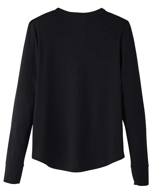 North End NE400W Women's JAQ Stretch Performance V-Neck Snap Pullover