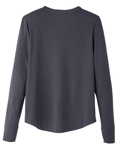 North End NE400W Women's JAQ Stretch Performance V-Neck Snap Pullover