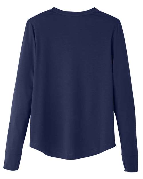 North End NE400W Women's JAQ Stretch Performance V-Neck Snap Pullover
