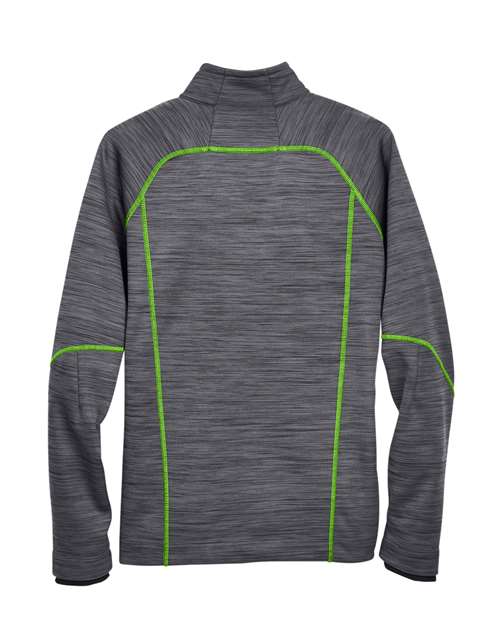 North End 88697 Men's Flux Mélange Bonded Fleece Jacket