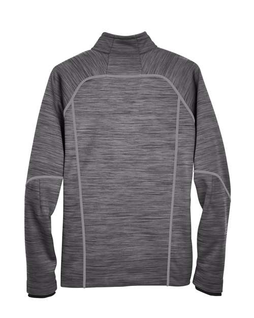 North End 88697 Men's Flux Mélange Bonded Fleece Jacket