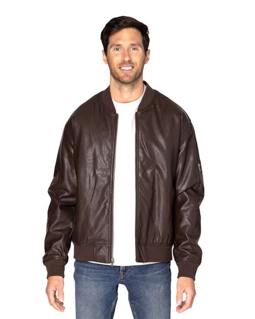Supplier media repair | 14098 | Brown Vegan Leather