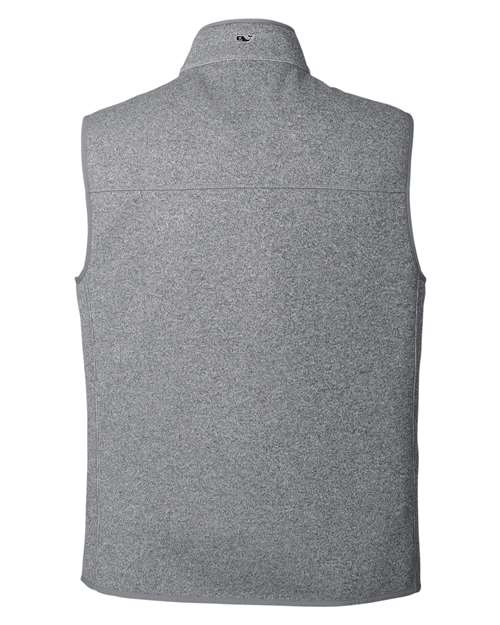 vineyard vines K002713 Men's Mountain Sweater Fleece Vest