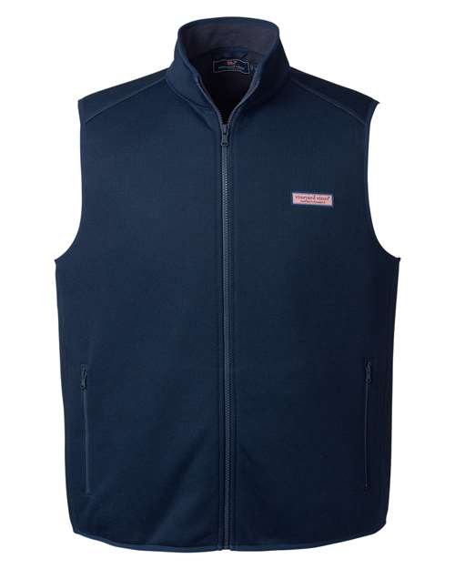 vineyard vines K002713 Men's Mountain Sweater Fleece Vest