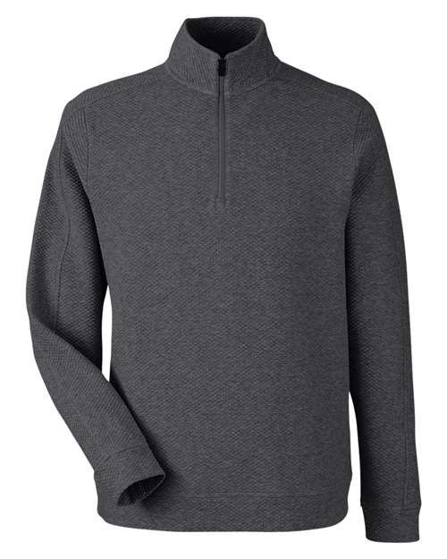 North End NE725 Men's Spirit Textured Quarter-Zip Pullover