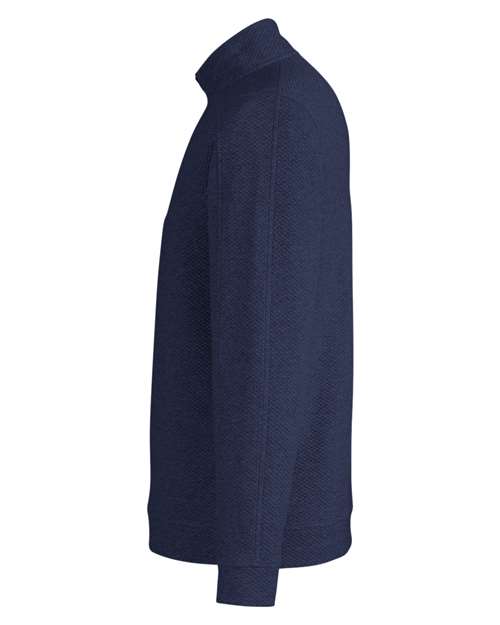 North End NE725 Men's Spirit Textured Quarter-Zip Pullover