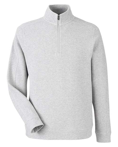 North End NE725 Men's Spirit Textured Quarter-Zip Pullover