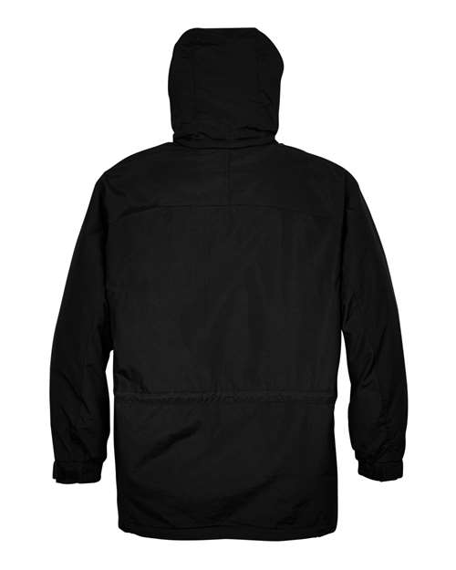 North End 88007 Men's 3-in-1 Parka with Dobby Trim