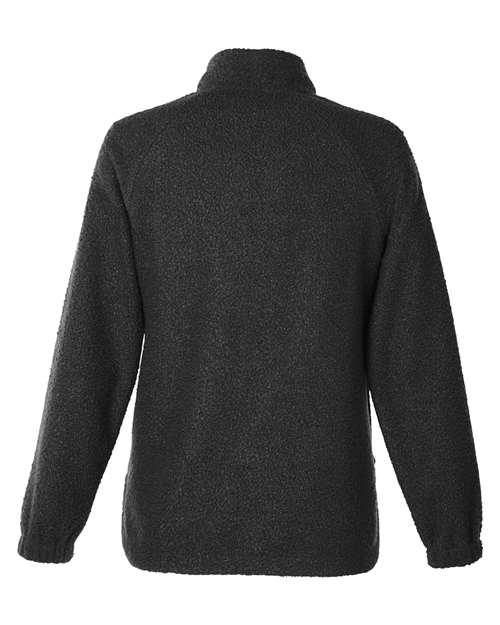 North End NE713W Women's Aura Sweater Fleece Quarter-Zip Pullover