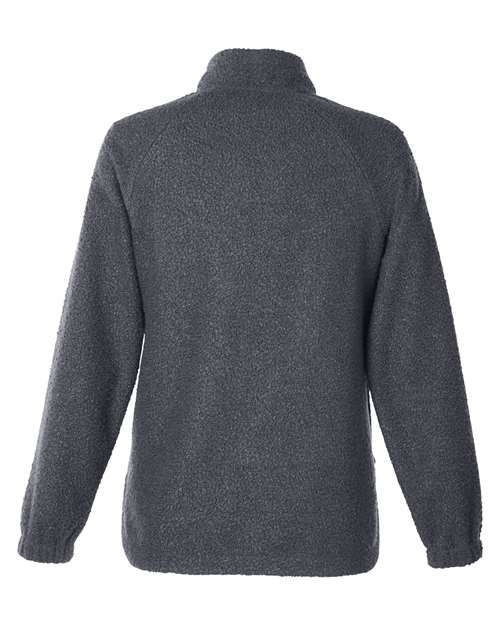 North End NE713W Women's Aura Sweater Fleece Quarter-Zip Pullover
