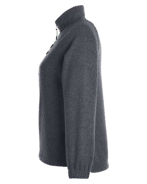 North End NE713W Women's Aura Sweater Fleece Quarter-Zip Pullover