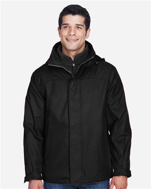 North End 88130 Men's 3-in-1 Insulated Jacket