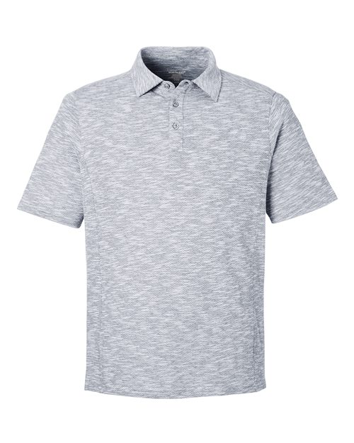 North End NE115 Men's Eclipse Jacquard Polo