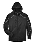 North End 88196 Men's Angle 3-In-1 Jacket with Bonded Fleece Liner