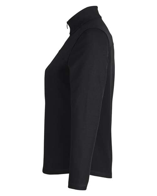 North End NE412W Women's Express Tech Performance Pique Quarter-Zip Pullover