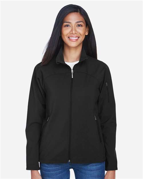 North End 78034 Women's 3-Layer Fleece Performance Soft Shell Jacket