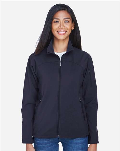 North End 78034 Women's 3-Layer Fleece Performance Soft Shell Jacket