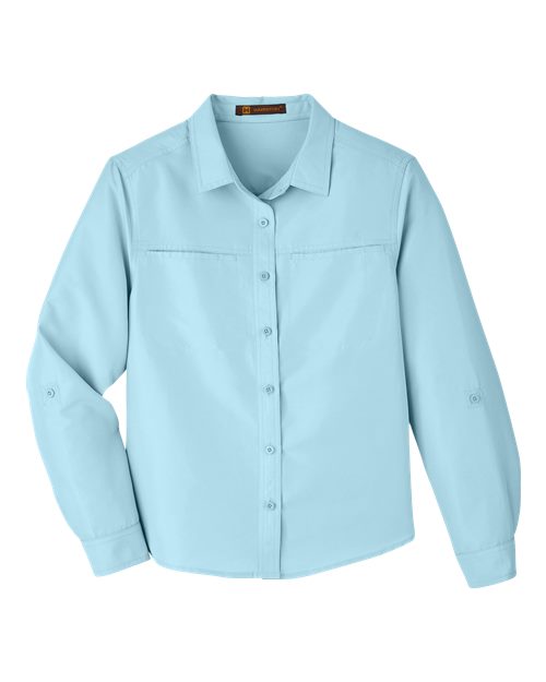 Harriton M580LW Women's Key West Performance Staff Shirt