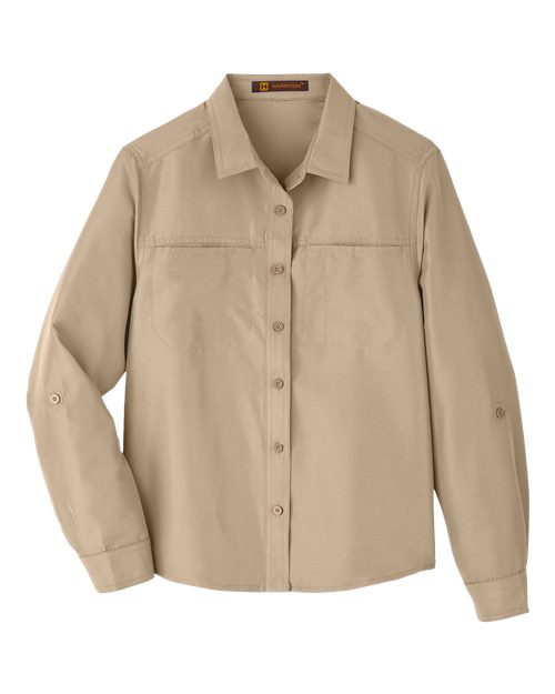 Harriton M580LW Women's Key West Performance Staff Shirt