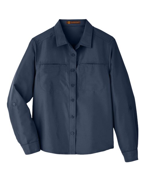 Harriton M580LW Women's Key West Performance Staff Shirt
