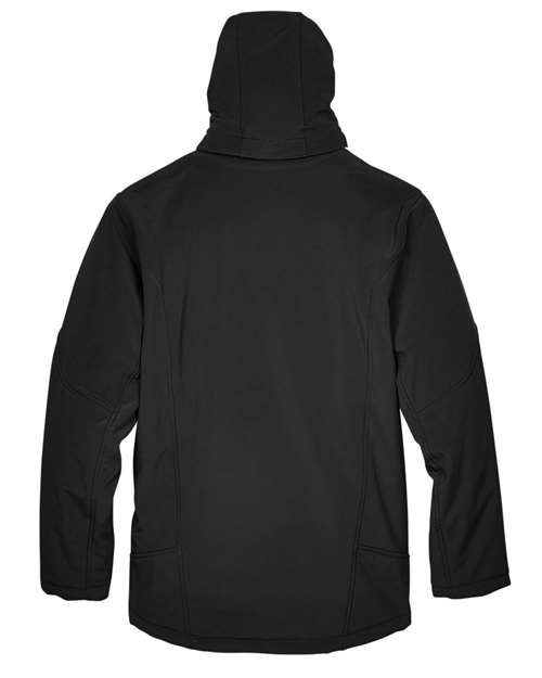 North End 88159 Men's Glacier Insulated Three-Layer Softshell with Detachable Hood