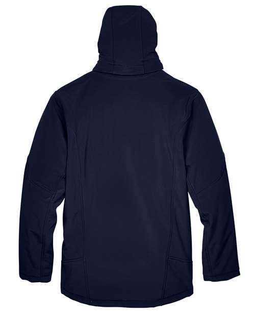 North End 88159 Men's Glacier Insulated Three-Layer Softshell with Detachable Hood