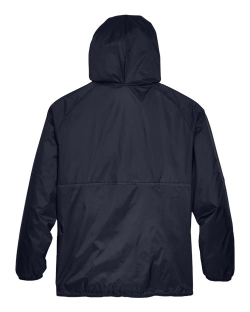 Harriton M750 Men's Packable Hooded Nylon Jacket
