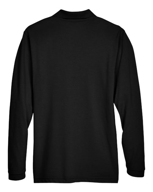 Harriton M265L Men's Easy Blend™ Long Sleeve Polo
