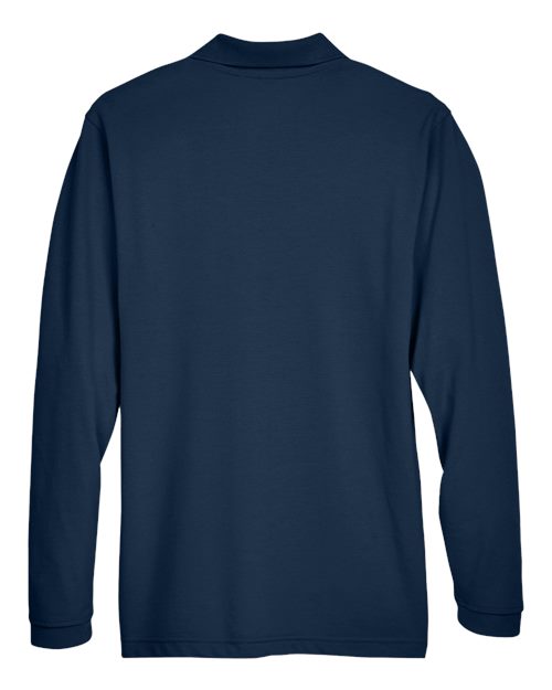 Harriton M265L Men's Easy Blend™ Long Sleeve Polo