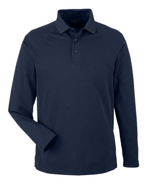 Harriton M208L Men's Charge Snag and Soil Protect Long Sleeve Polo