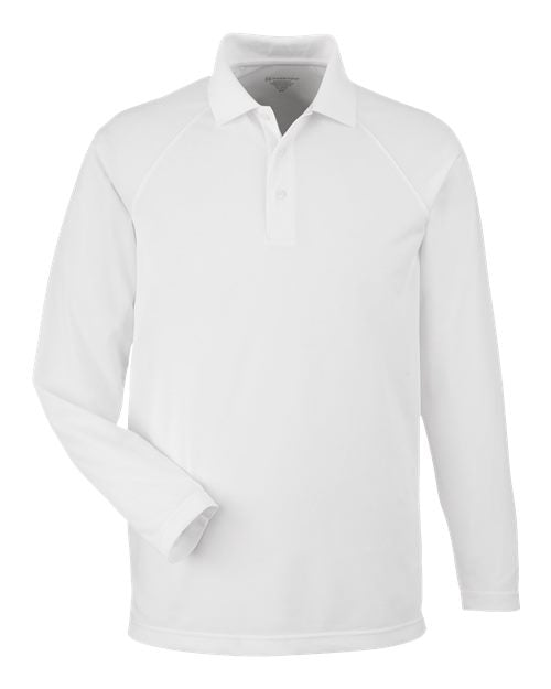 Harriton M208L Men's Charge Snag and Soil Protect Long Sleeve Polo