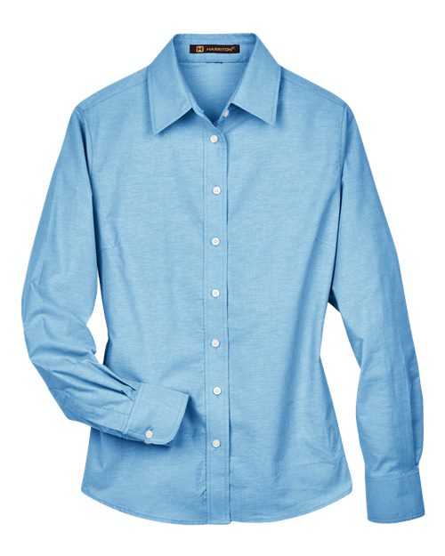 Harriton M600W Women's Oxford Dress Shirt