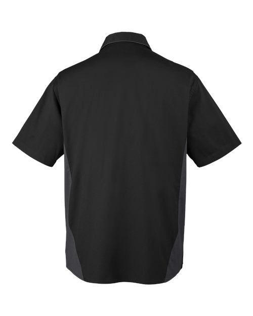 Harriton M586T Men's Tall Flash IL Colorblock Shirt