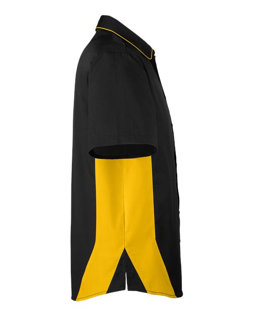 Harriton M586T Men's Tall Flash IL Colorblock Shirt