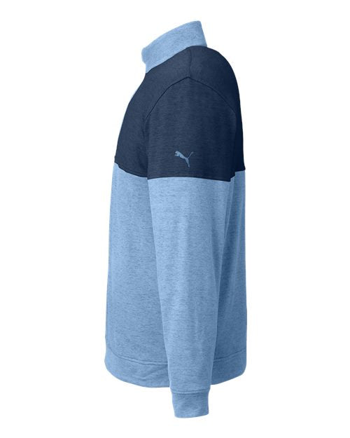 Puma Golf 595803 Men's Cloudspun Warm Up Quarter-Zip Pullover