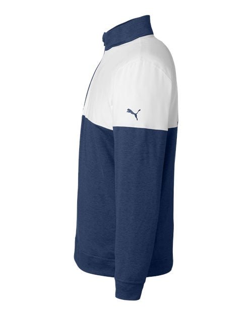 Puma Golf 595803 Men's Cloudspun Warm Up Quarter-Zip Pullover