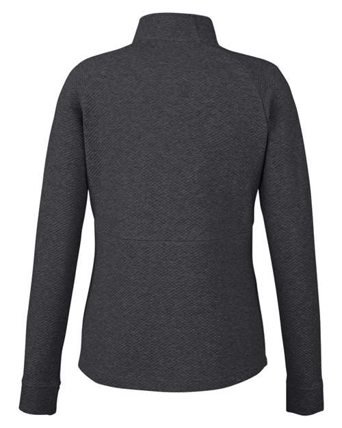 North End NE725W Women's Spirit Textured Quarter-Zip Pullover