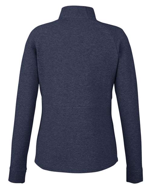 North End NE725W Women's Spirit Textured Quarter-Zip Pullover