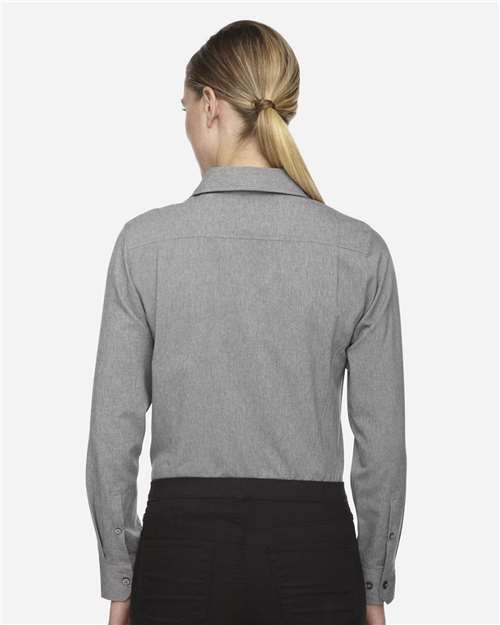 North End 78802 Women's Melange Performance Shirt
