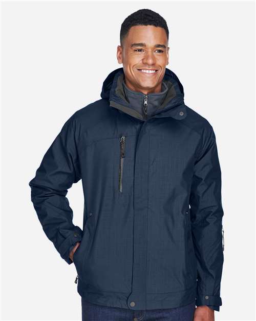 North End 88178 Men's Caprice 3-in-1 Jacket with Soft Shell Liner
