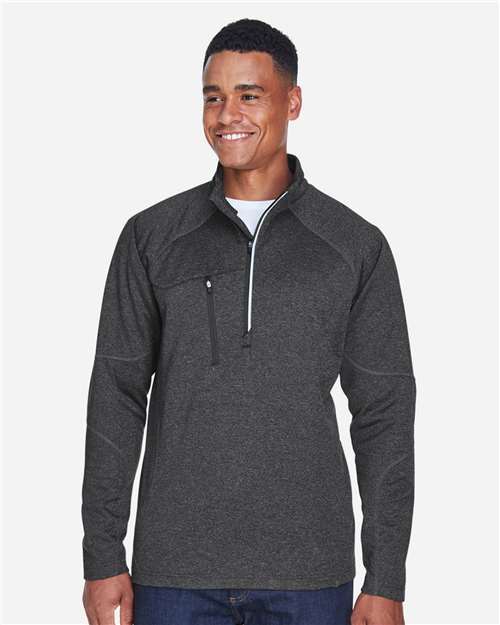 North End 88175 Men's Catalyst Performance Fleece Quarter-Zip Pullover