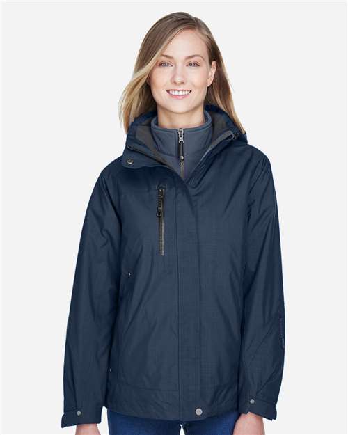 North End 78178 Women's Caprice 3-in-1 Jacket with Soft Shell Liner