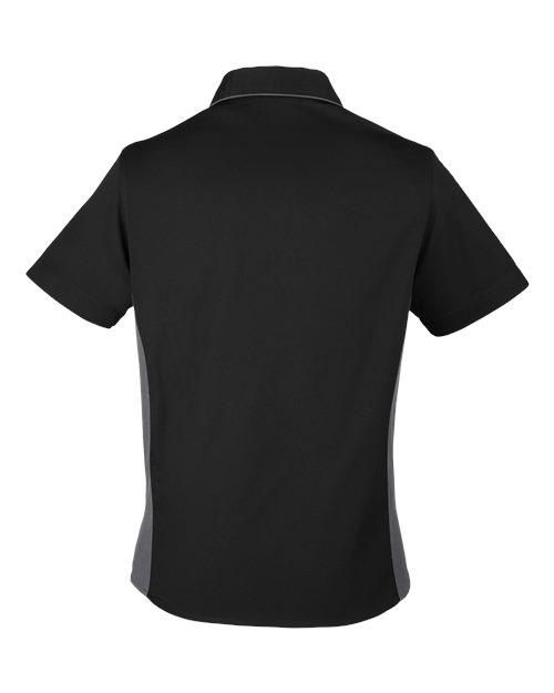 Harriton M586W Women's Flash IL Colorblock Shirt