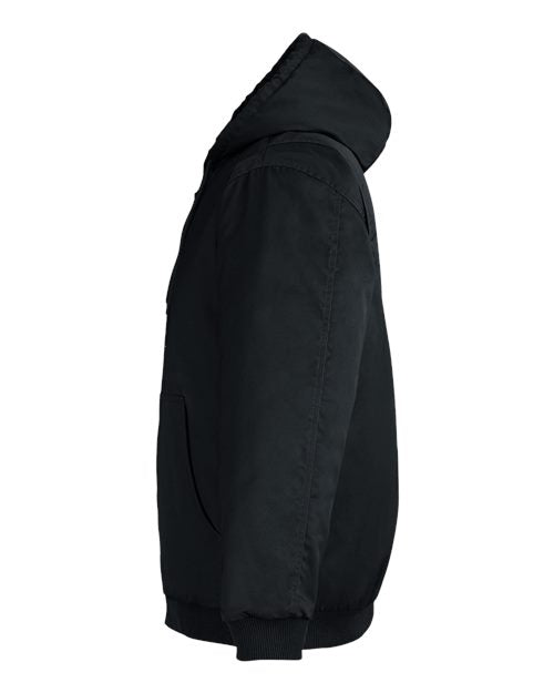 Harriton M722T Unisex Tall ClimaBloc® Heavyweight Hooded Full-Zip Jacket
