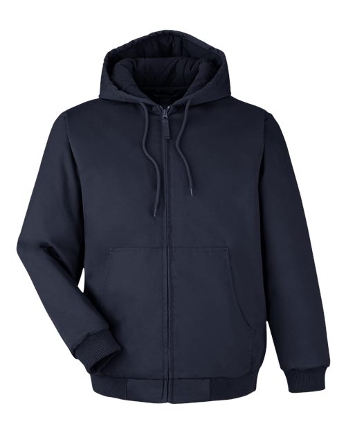 Harriton M722T Unisex Tall ClimaBloc® Heavyweight Hooded Full-Zip Jacket