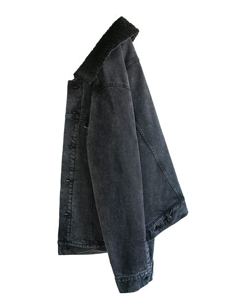 Threadfast Apparel 372J Unisex Sherpa-Lined Denim Jacket