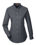 Harriton M581W Women's Foundation Cotton Twill Shirt with Teflon